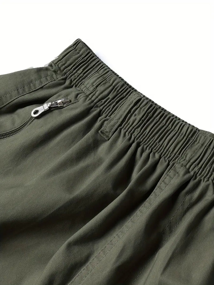 Theodore - Pantalones Cortos Cargo De Algodón Transpirable