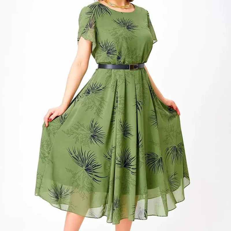 Basma - Vestido De Gasa a La Moda