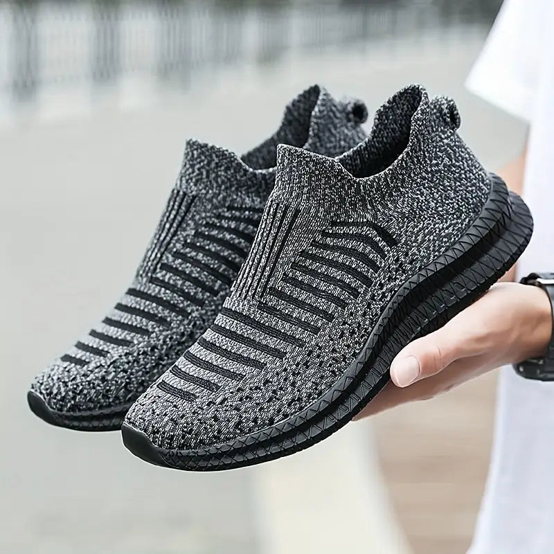 FlexStride - Zapatillas Deportivas De Punto Ligeras y Transpirables