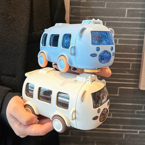 AquaBus - Botella De Agua Portátil Con Forma De Autobús