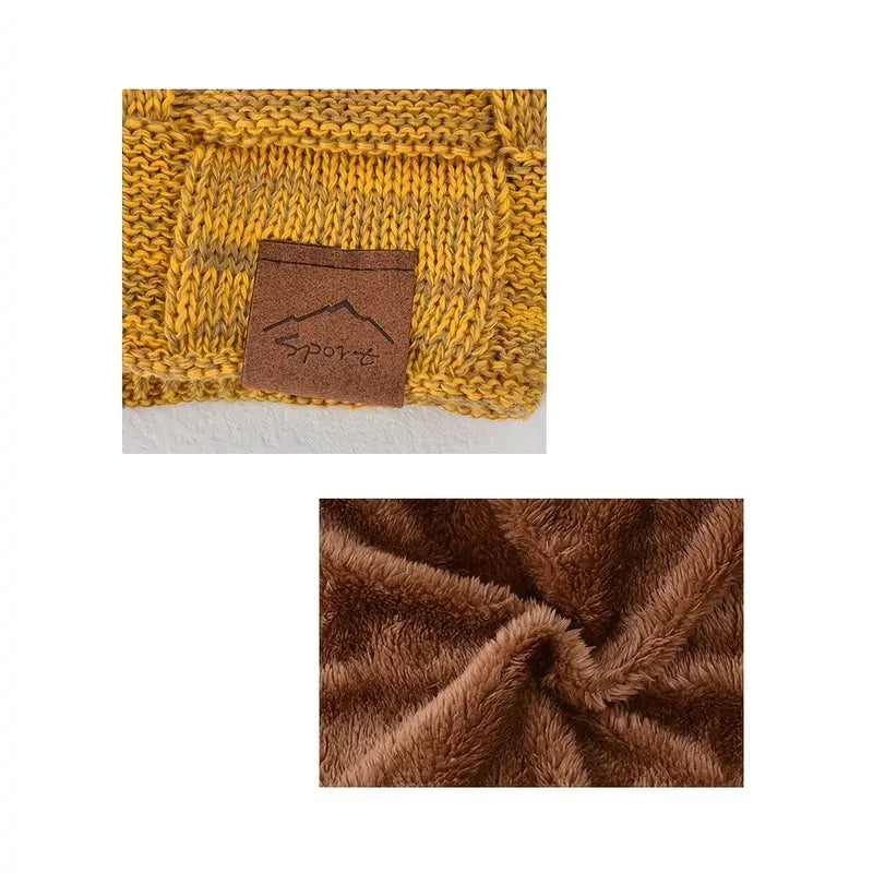 FrostFlex - Gorro De Invierno De Punto Versátil