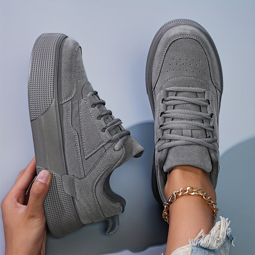 Namira - Zapatillas Con Cordones y Puntera Redondeada