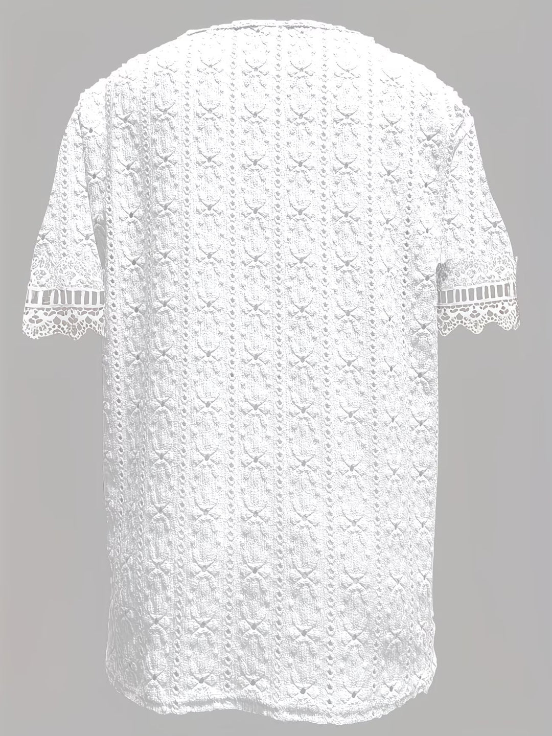Rickea - Elegante Blusa De Manga Corta