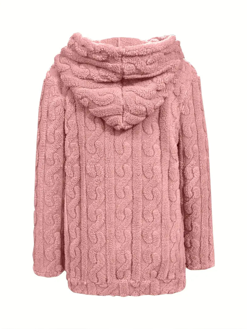 Ganka - Sudadera Con Capucha y Cremallera De Manga Larga