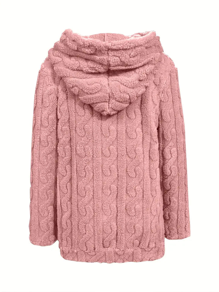 Ganka - Sudadera Con Capucha y Cremallera De Manga Larga