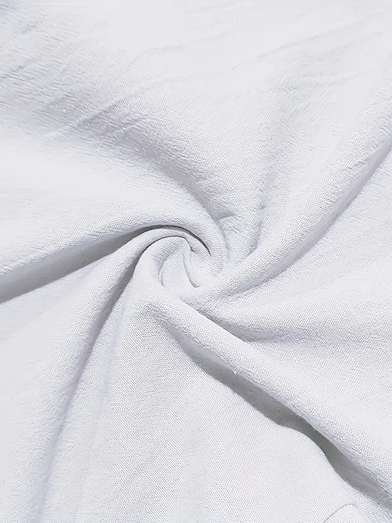 Nichols - Pantalón Holgado De Lino Con Cordón Ajustable