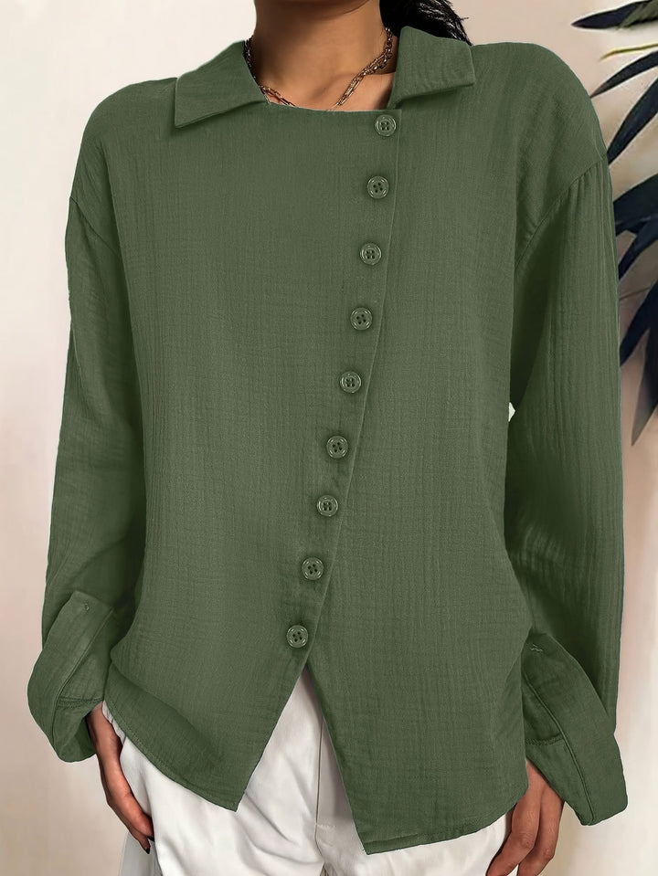 Paige - Camisa De Manga Larga Con Botones