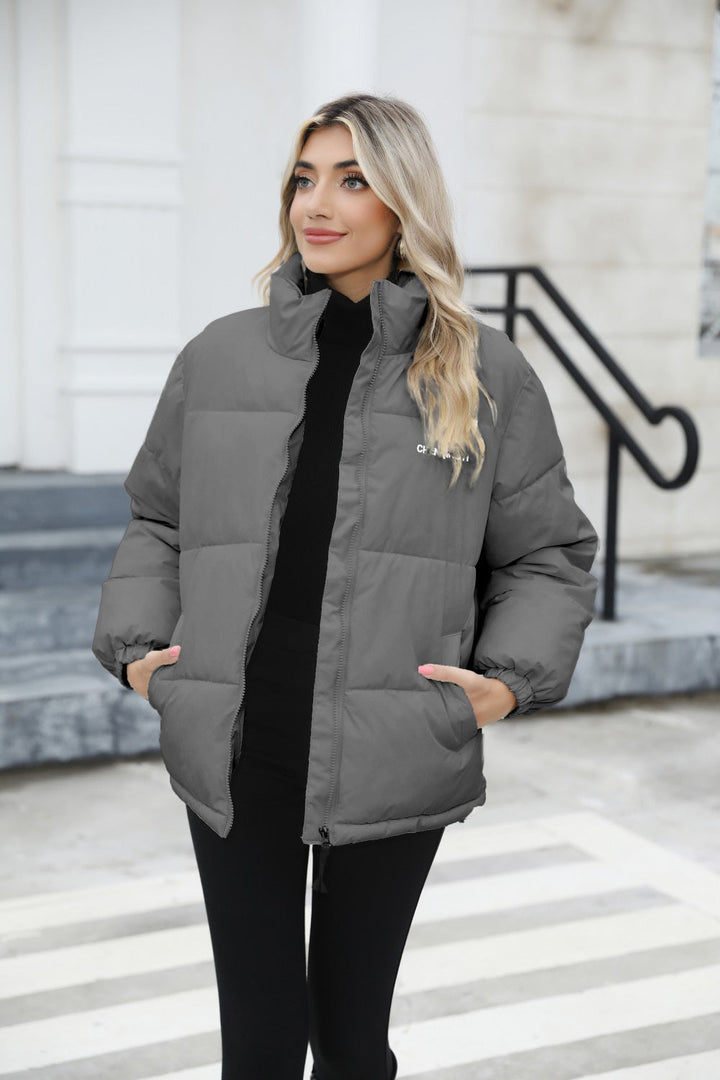 Kallena - Chaqueta Cálida Acolchada Y Cortavientos