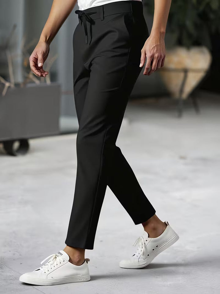 Krsto - Pantalones Con Cinturilla De Alta Gama