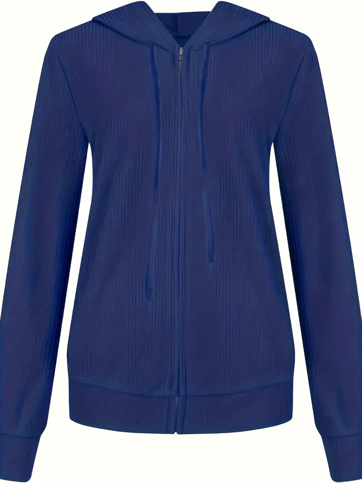Moira - Sudaderas Con Capucha, Cremallera y Cordón Regulable, Manga Larga