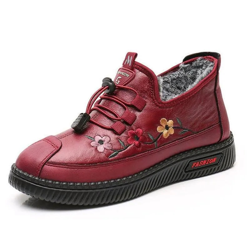 Yolina - Zapatos De Cuero Con Cordones