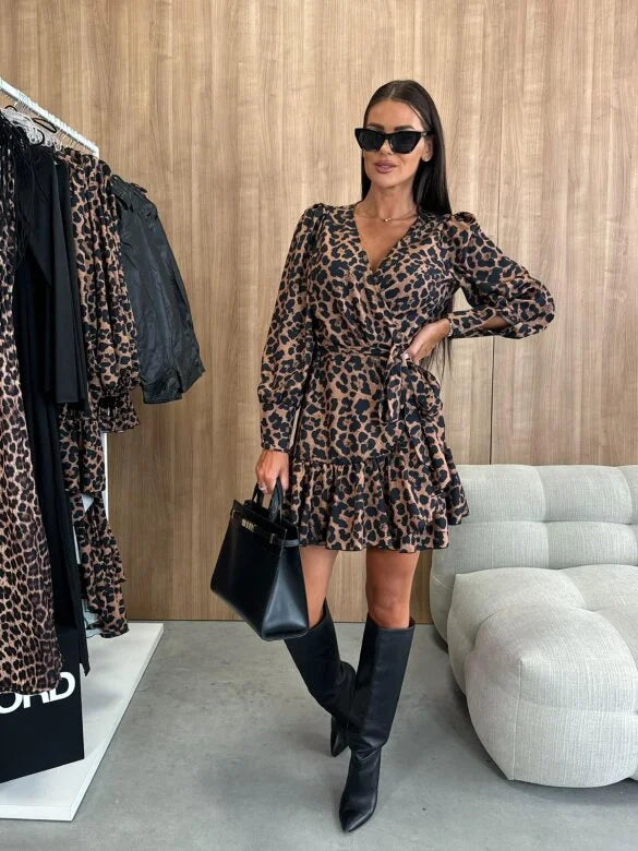 Adinda - Vestido Mini Con Estampado Floral