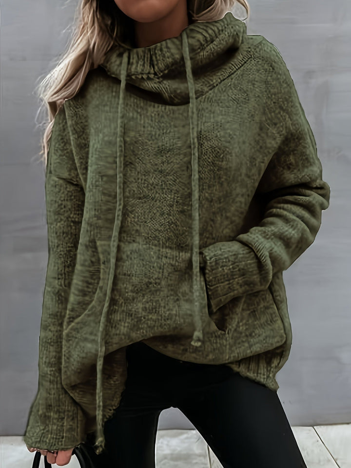 Zelina - Jersey De Manga Larga Con Bolsillo