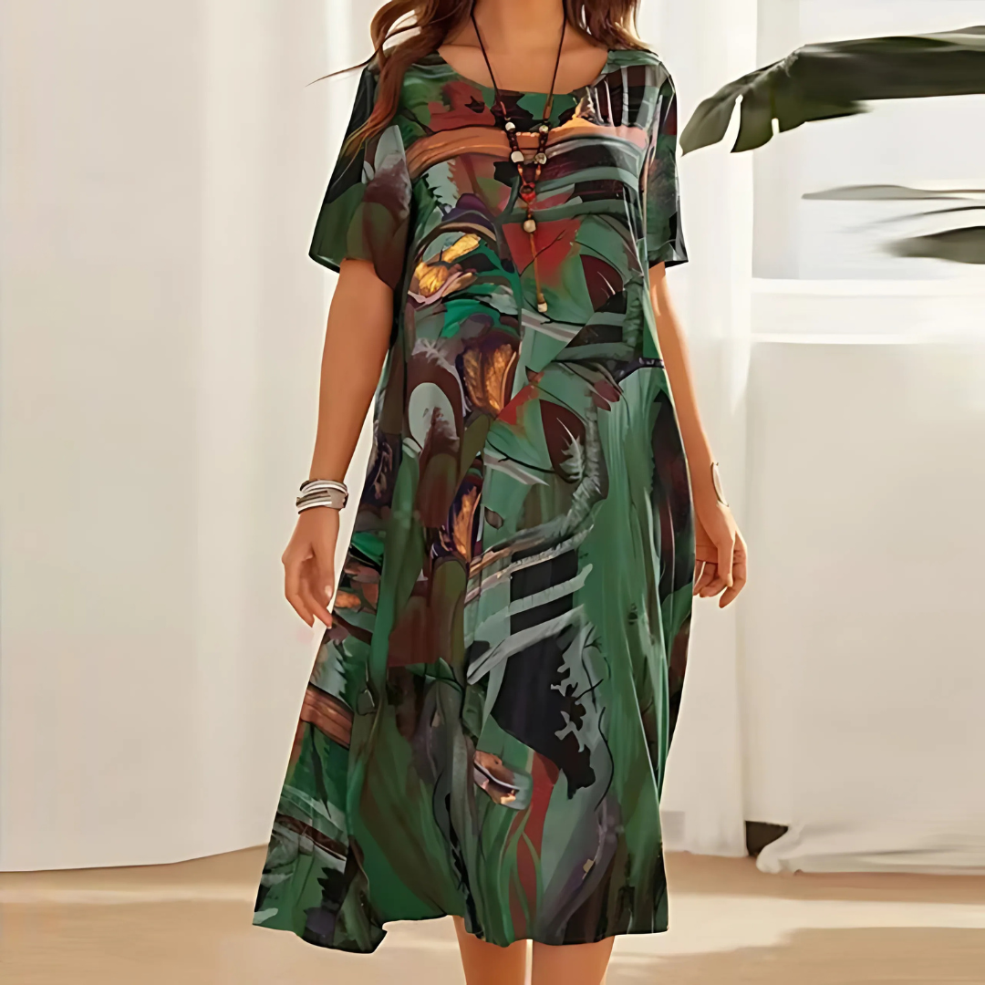 Filomena - Cómodo Vestido Floral