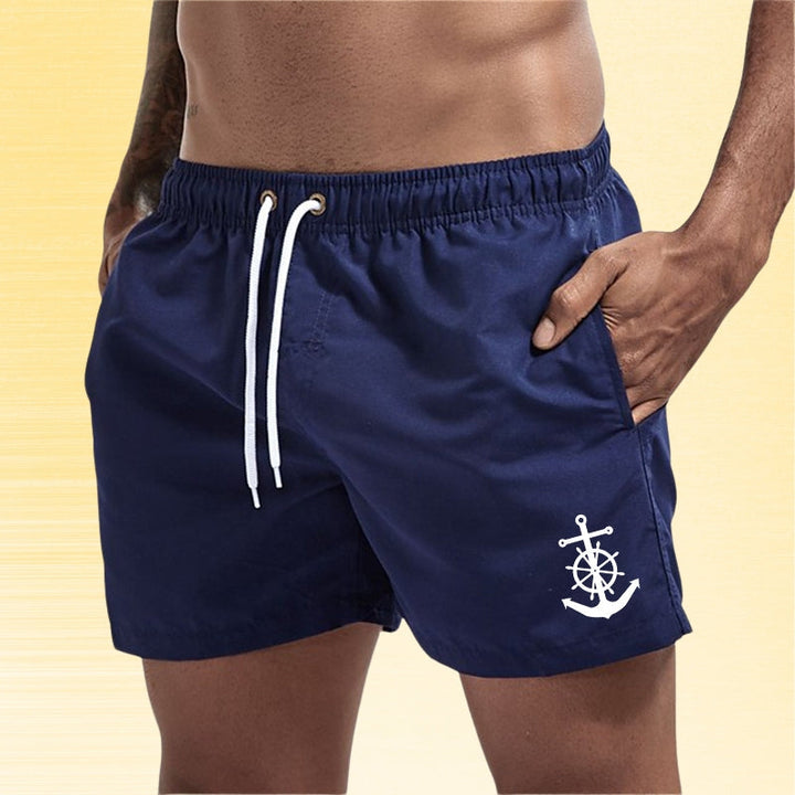 Solano - Elegante Elástico Pantalones Cortos Con Bolsillo