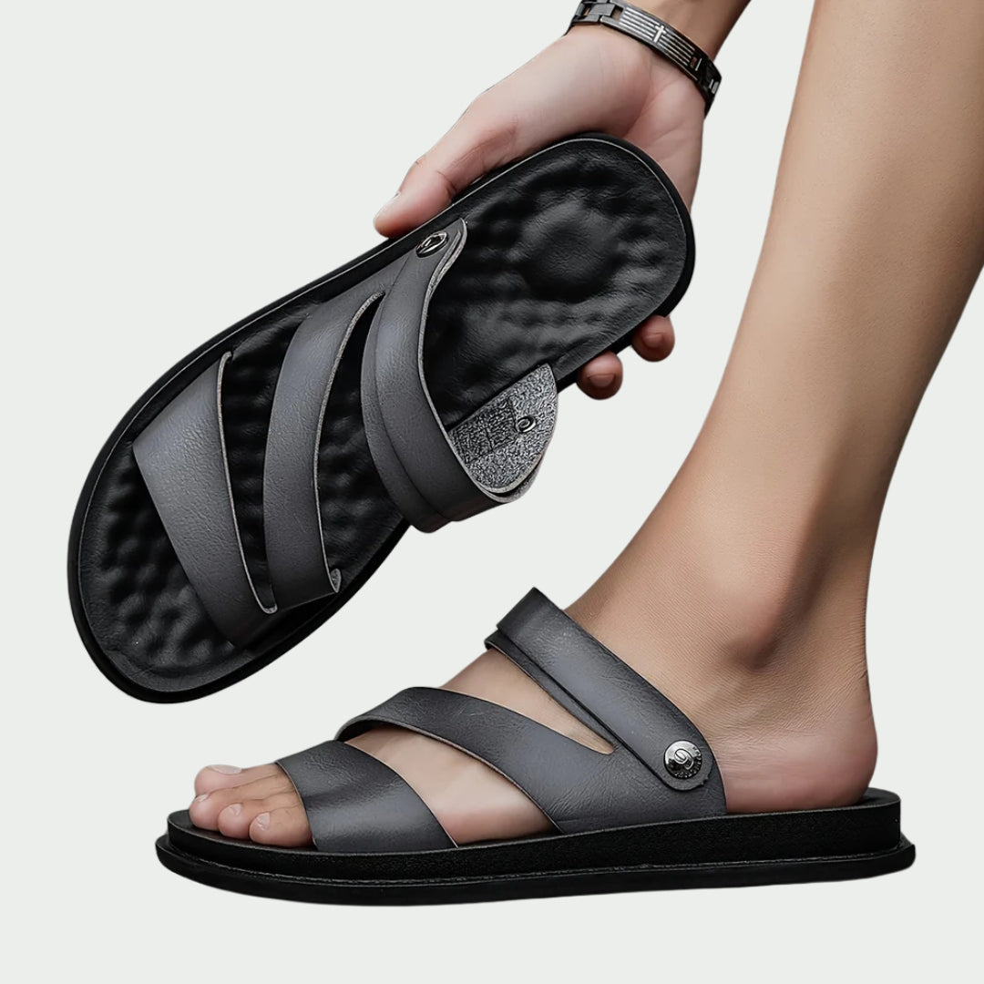 Ryan - Sandalias Informales De Cuero