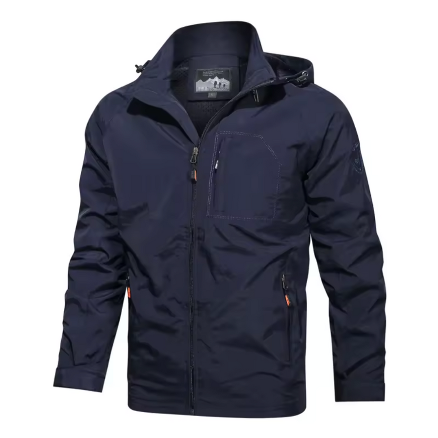 Finnegan - Chaqueta Impermeable y Cortavientos