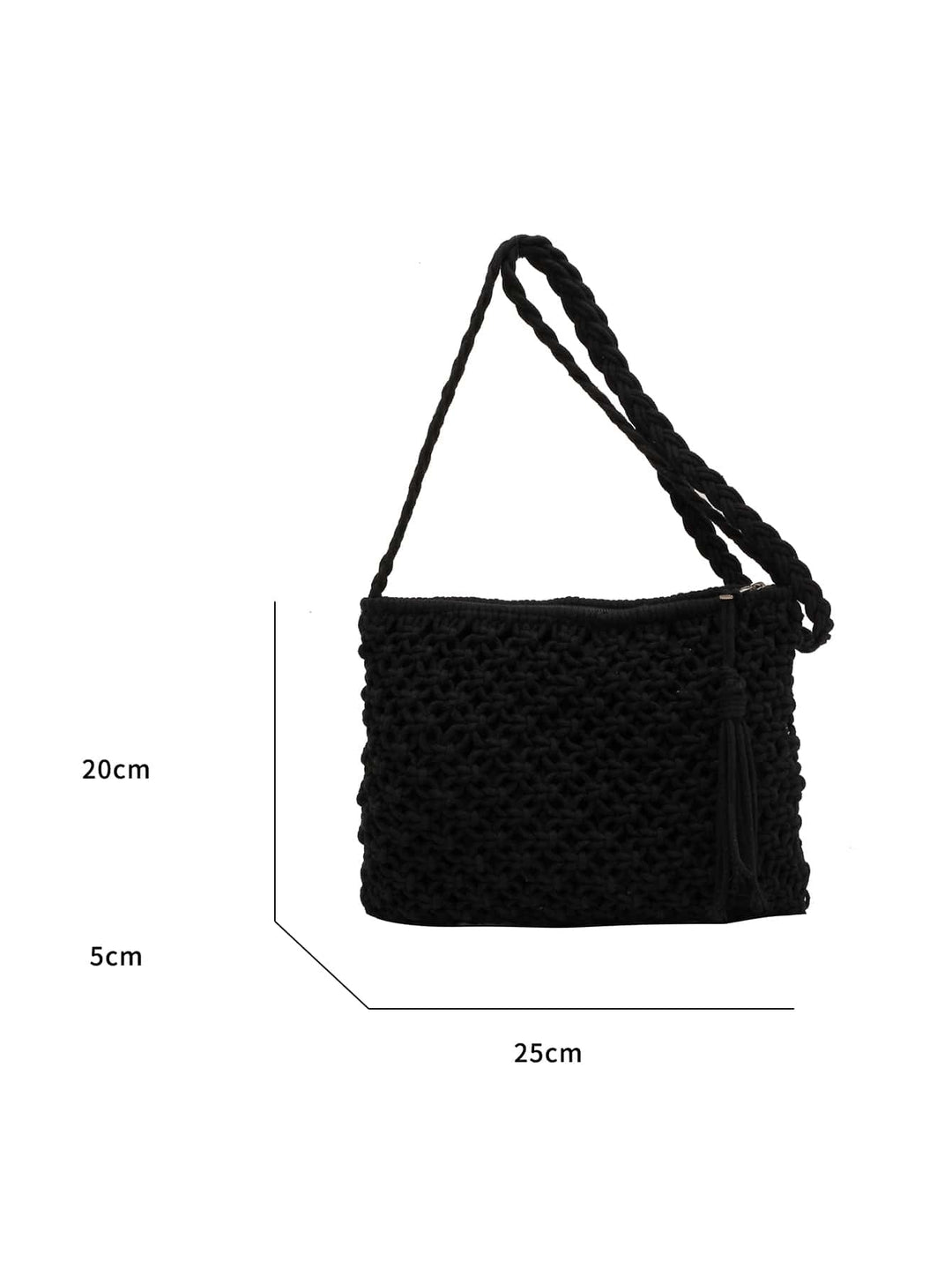 Ondina - Bolso Bandolera Tejido