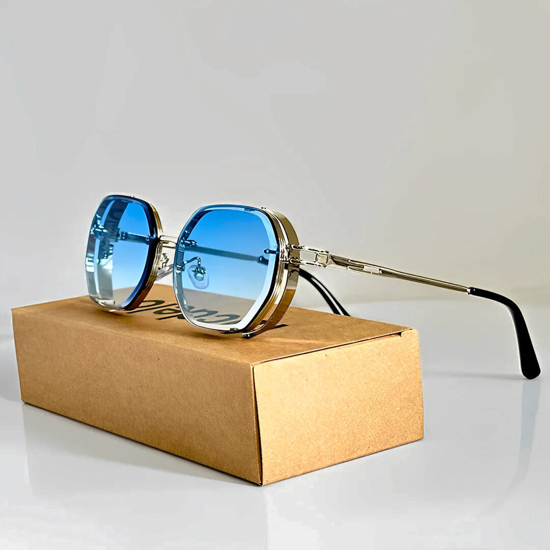 NovaShade - Gafas de sol Cuadradas con Lentes Degradadas