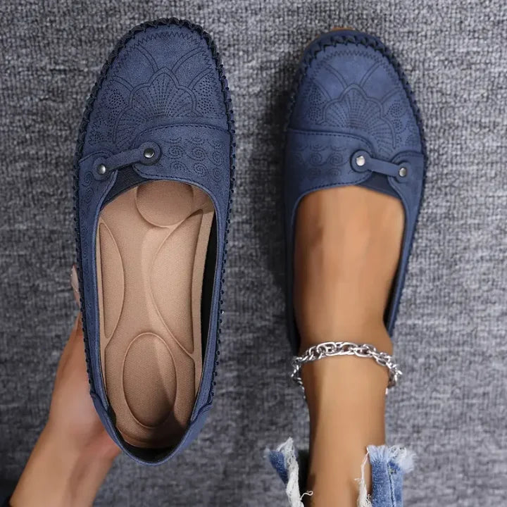 Rumina - Zapatos Casuales Antideslizantes De Cuero