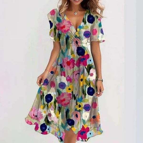 Nallely - Elegante Vestido de Verano