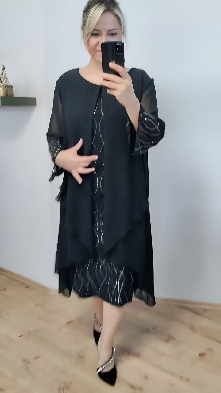 Nienke - Elegante Vestido Cruzado