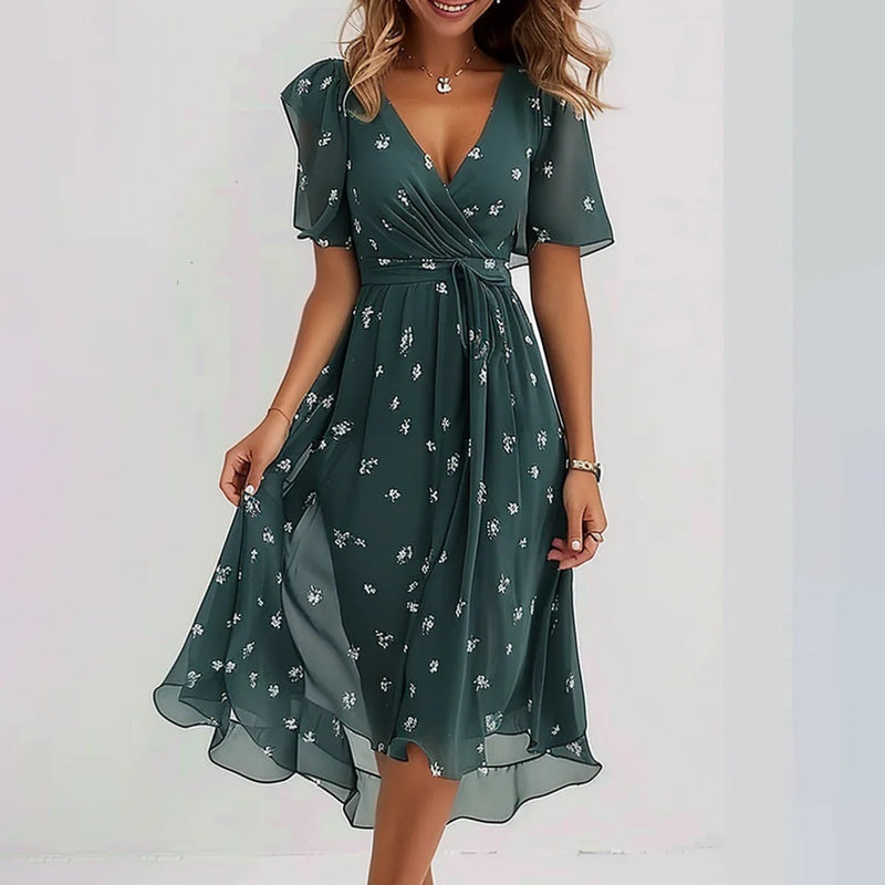Nallely - Elegante Vestido de Verano