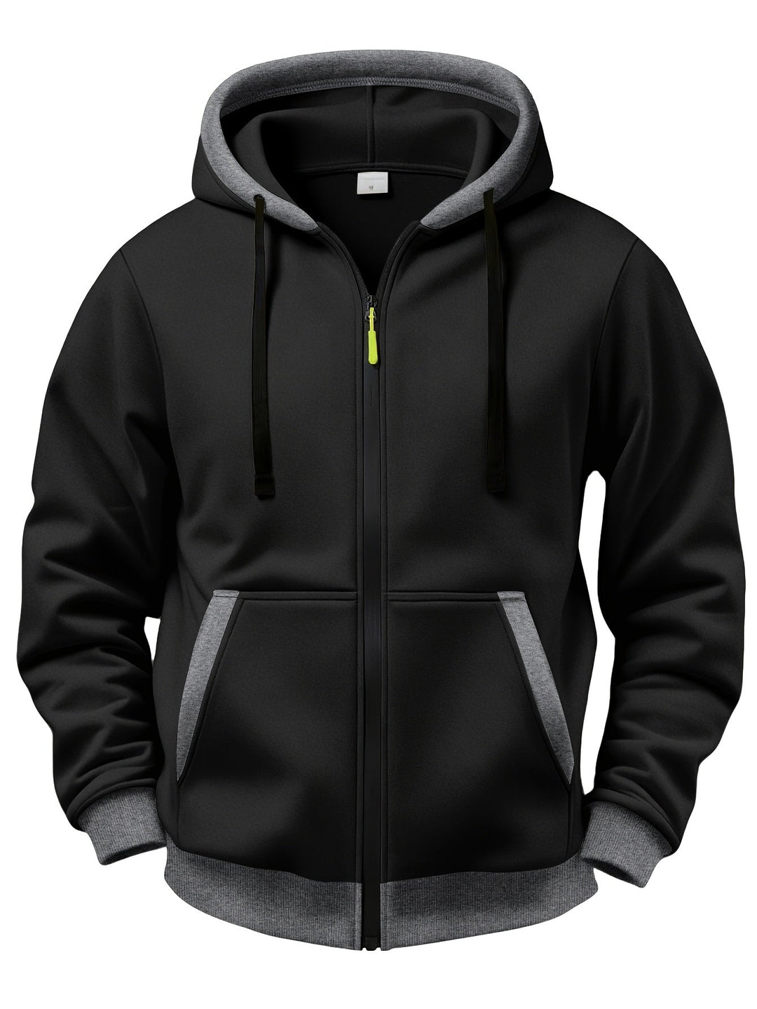 Mussoline - Sudadera Informal De Invierno De Manga Larga, Con Capucha Y Cremallera