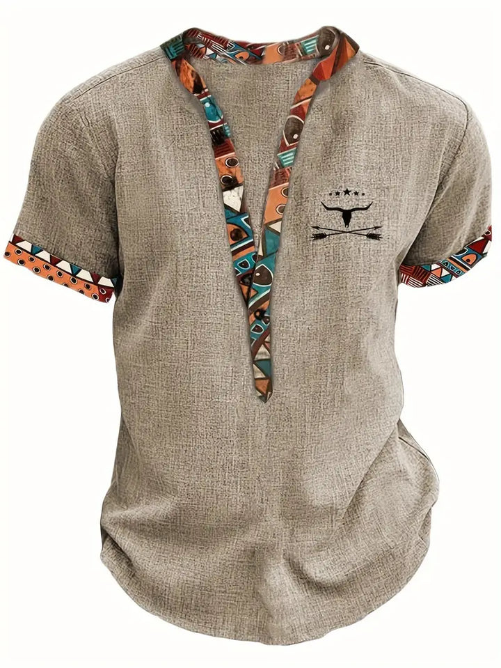 Murat - Elegante Camisa De Manga Corta