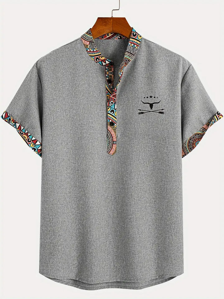 Murat - Elegante Camisa De Manga Corta