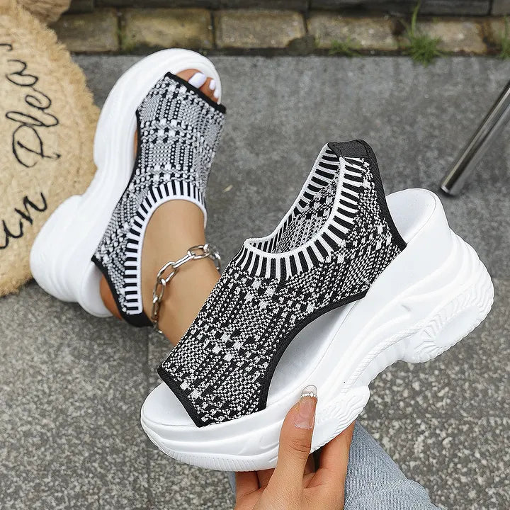 Carolane - Sandalias Deportivas De Moda Con Suela Gruesa