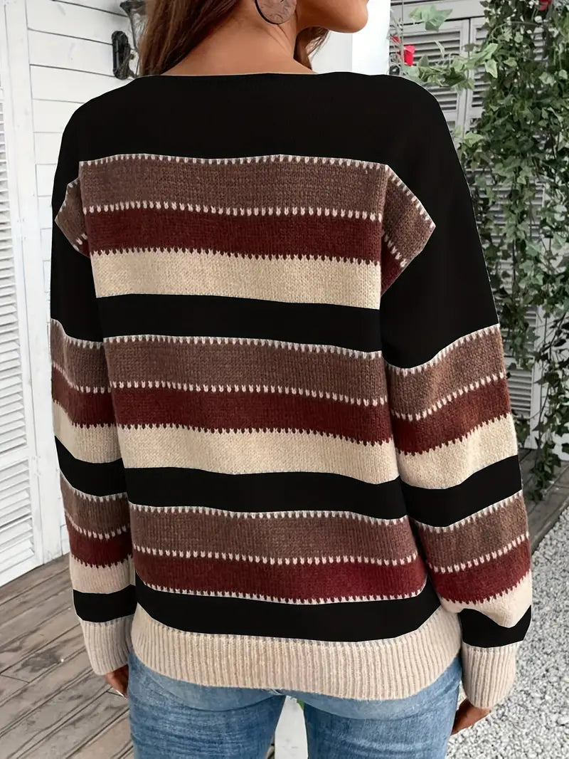 Evdokia - Jersey Casual De Manga Larga
