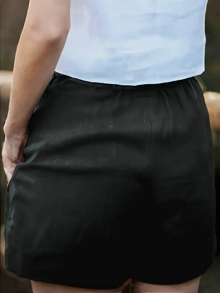 Niamh - Pantalones Cortos Informales De Verano Con Bolsillo