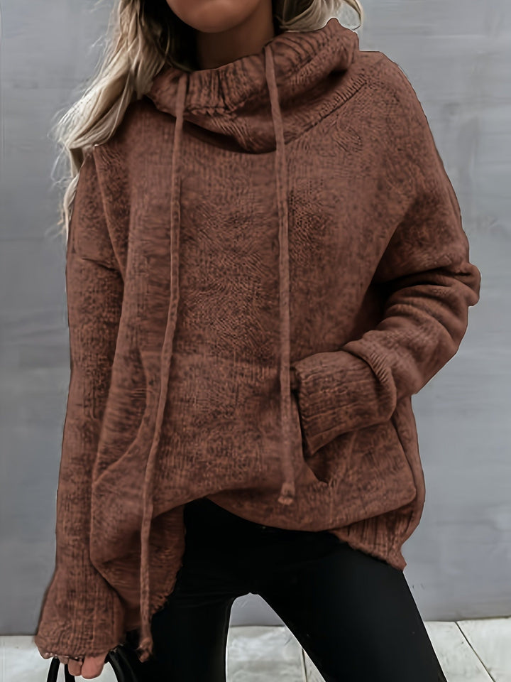 Zelina - Jersey De Manga Larga Con Bolsillo