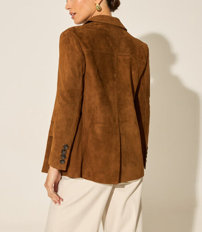 Nel - Trenchcoat Aus Wildleder