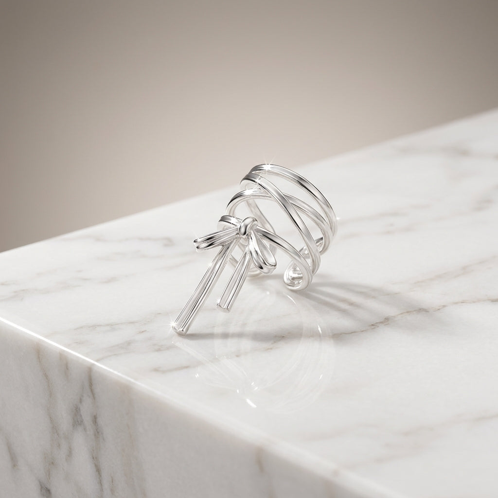 Liora - Brazalete Lazo Mini De Amapola