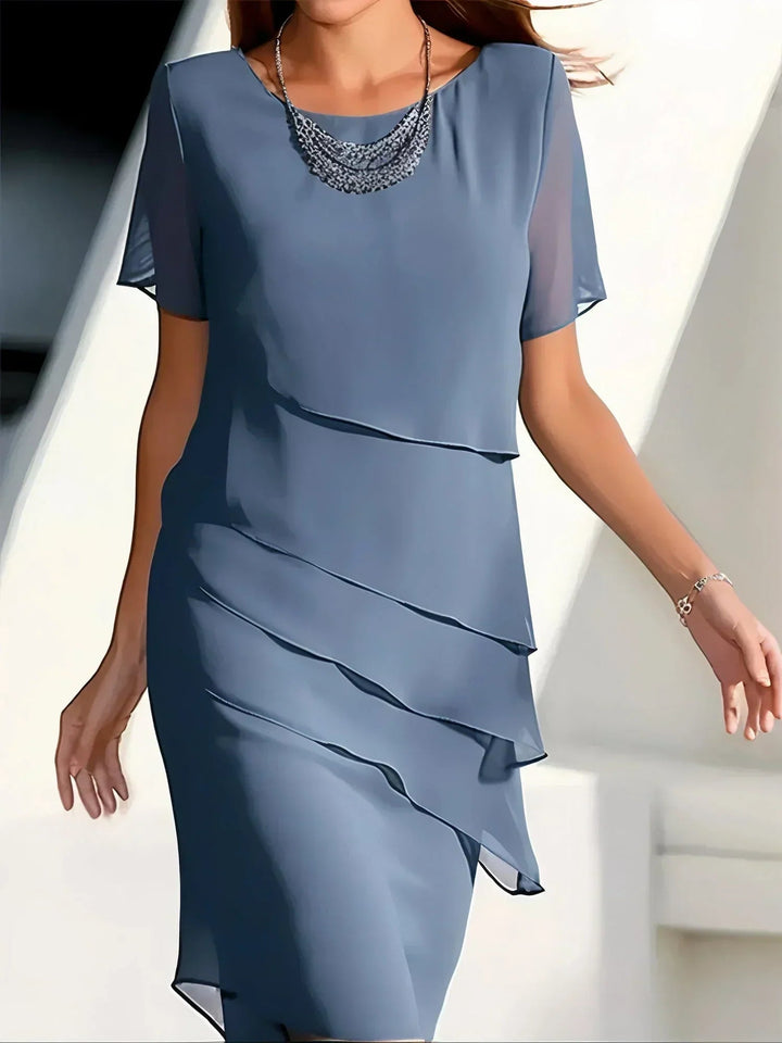 Drusilla - Vestido midi Con Mangas Cortas