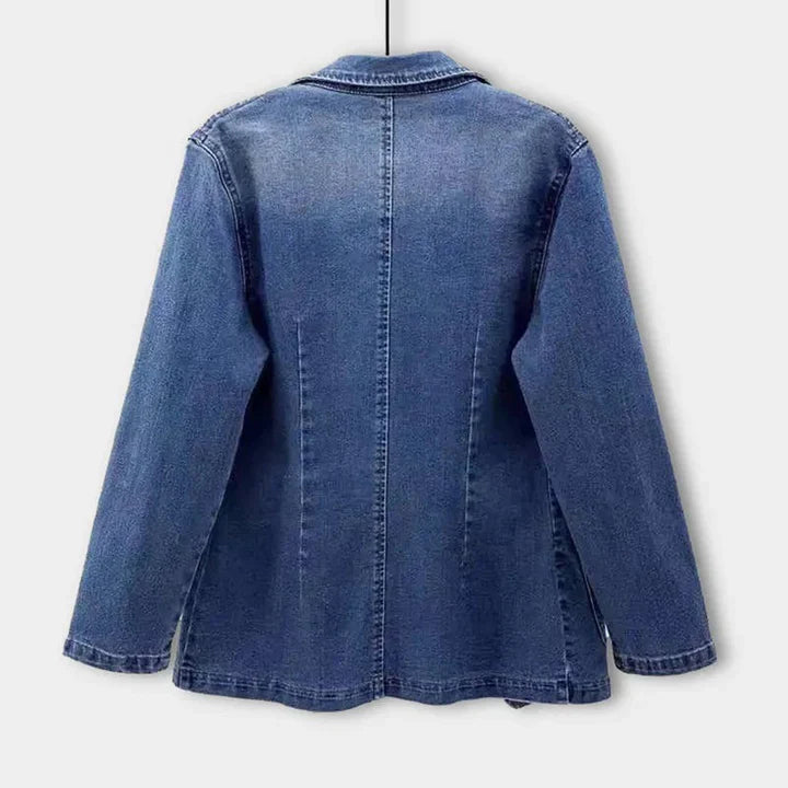 Enara - Chaqueta Aquera Fluida Con Bolsillos