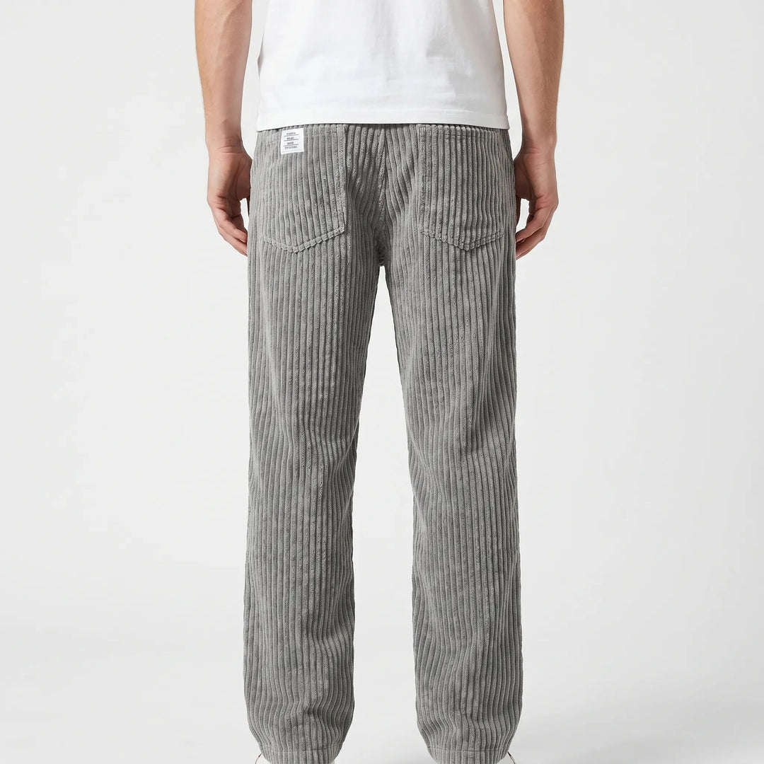 Erdem - Pantalones de Corte Ancho y Textura de Pana