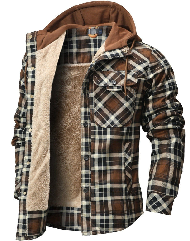 Avraham - Chaqueta Con Capucha Manga Larga y Bolsillo