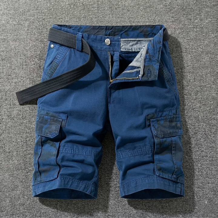 Hedan - Pantalones Cortos Tipo Carga Con Cinturón