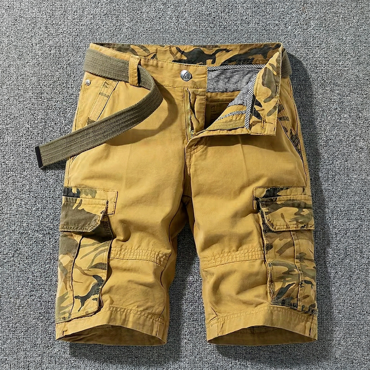 Hedan - Pantalones Cortos Tipo Carga Con Cinturón