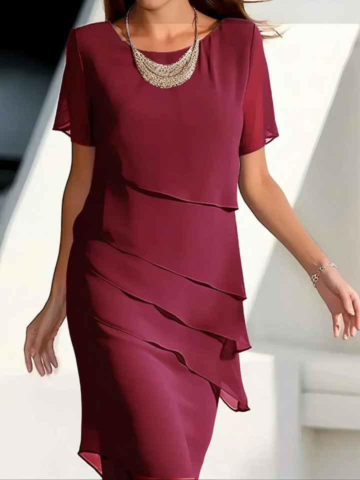 Drusilla - Vestido midi Con Mangas Cortas