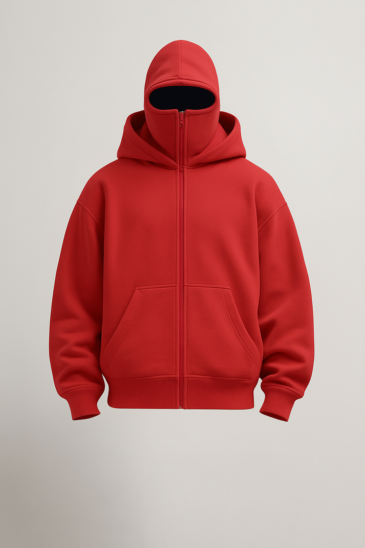 StealthCore - Sudadera Con Capucha y Cremallera Completa