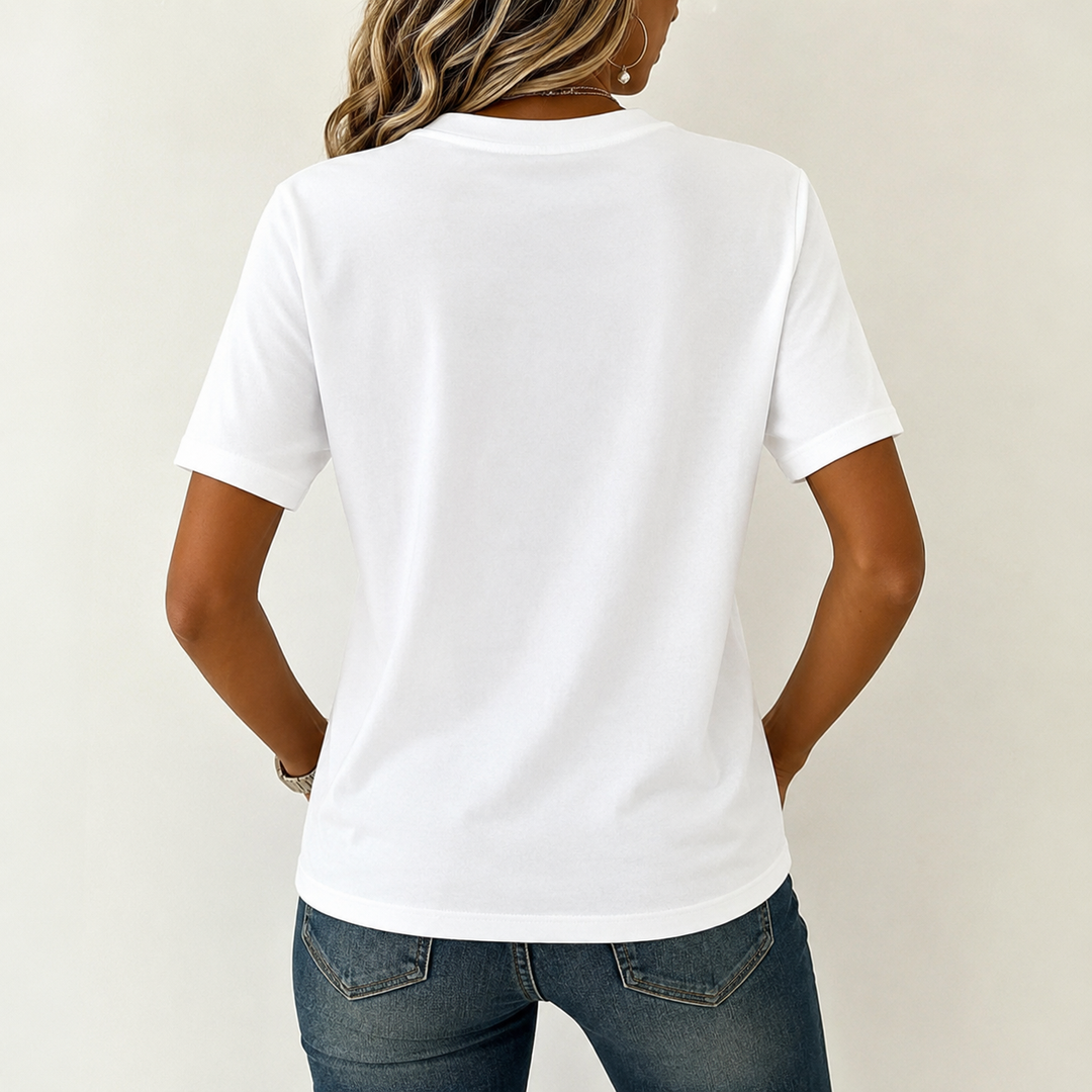 Wilina - Camiseta Informal Con Estampado Floral