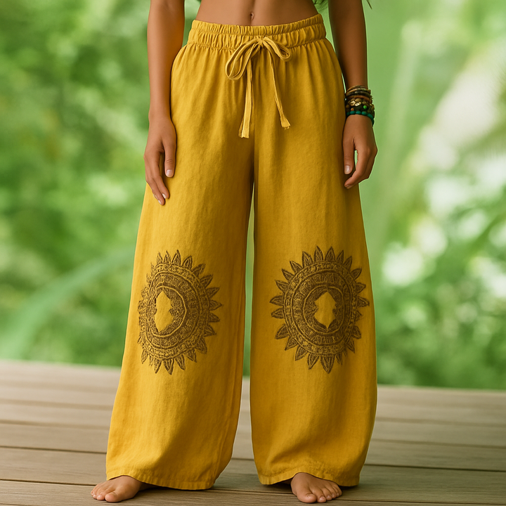 Gladys - Cómodos Pantalones Bohemios Para yoga