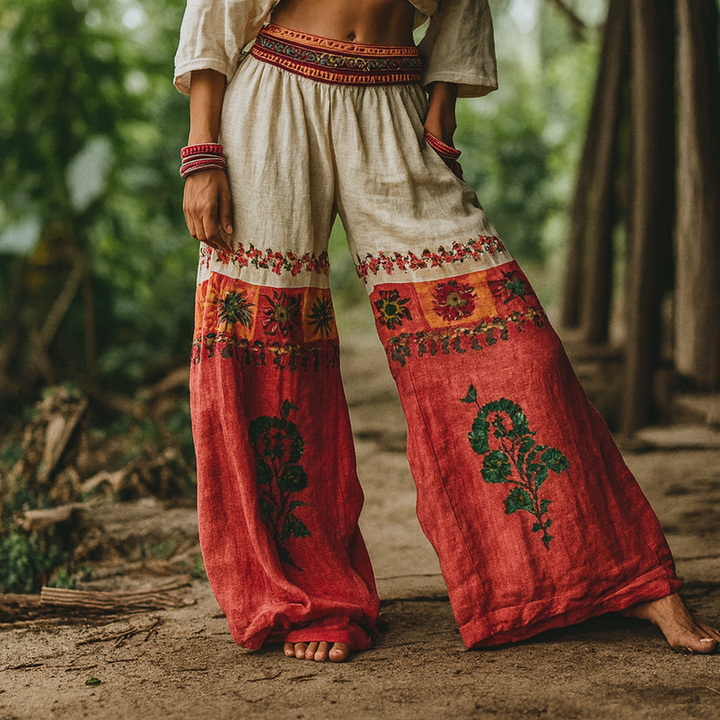 Gladys - Cómodos Pantalones Bohemios Para yoga