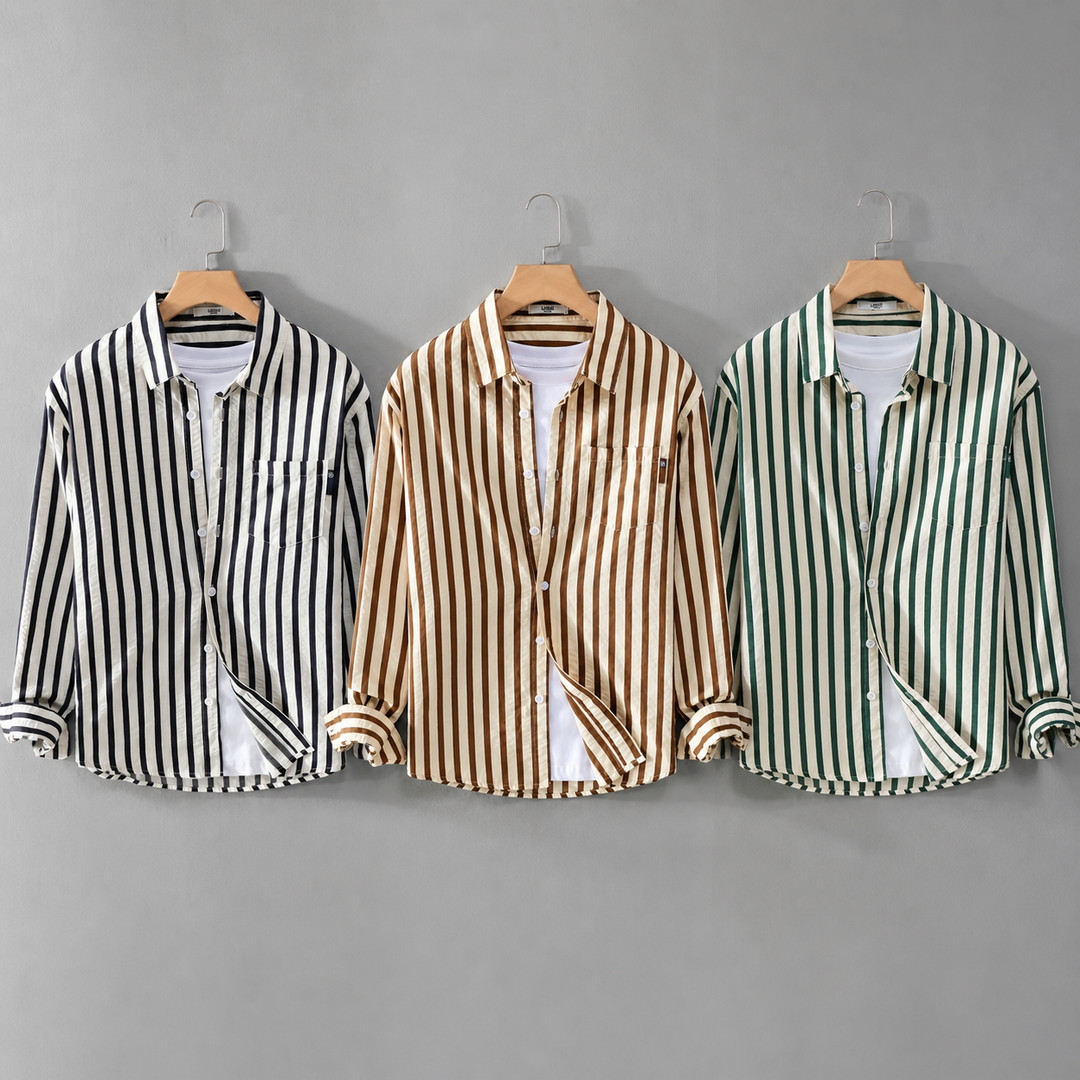 Jarge - Camisa Elegante a Rayas