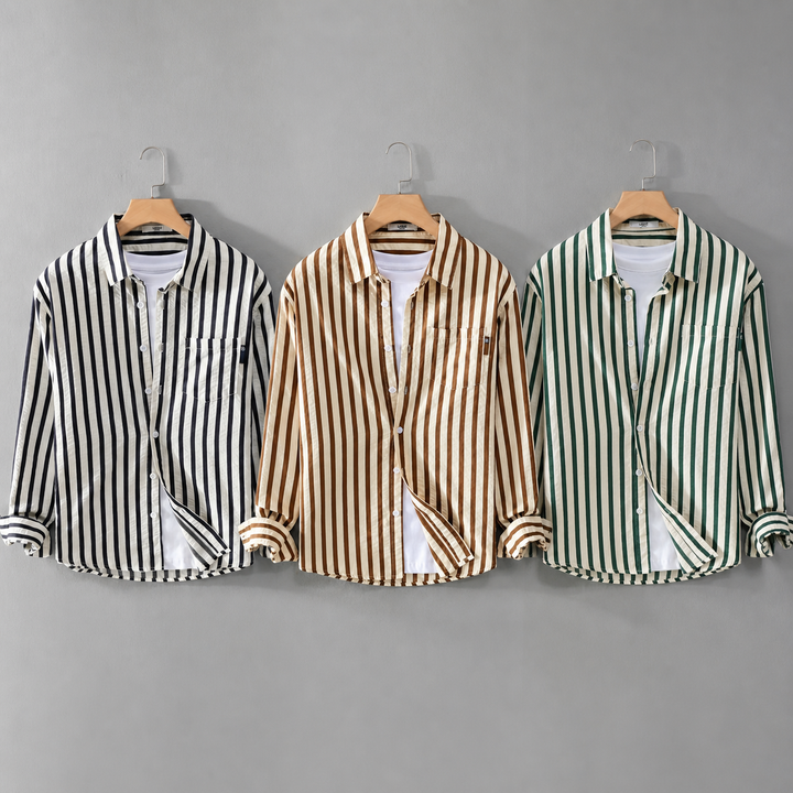 Jarge - Camisa Elegante a Rayas