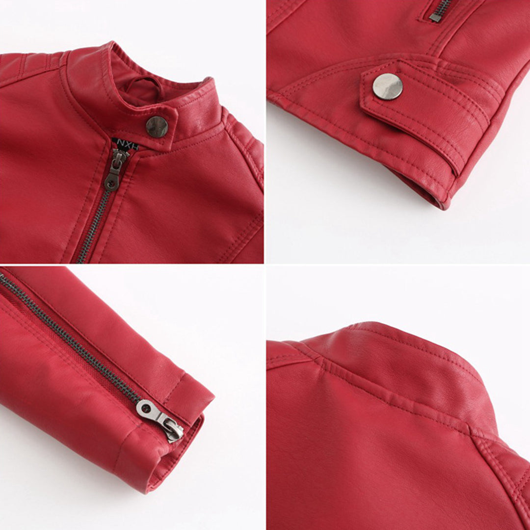 Hanneke - Elegante Chaqueta de Cuero